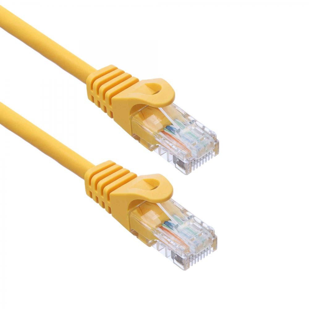 Патч-корд ACD-LPU5E-30Y Cat5e UTP 24AWG 4Pair, 7/0.18мм CCA Желтый, 3.0м — изображение 2