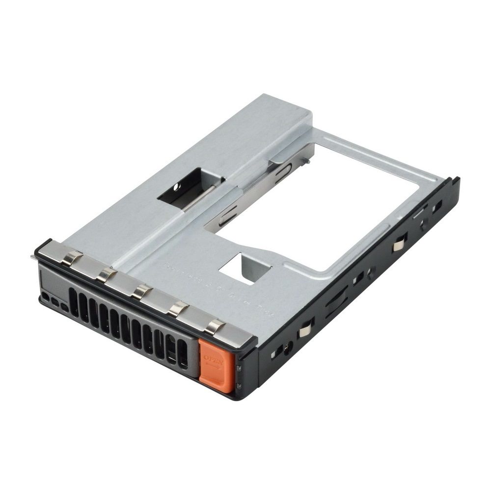 Комплектующие корпусов SuperMicro MCP-220-00140-0B 2.5" HDD Tray in 8th Generation 3.5" Hot Swap tray, Orange tab — изображение 3