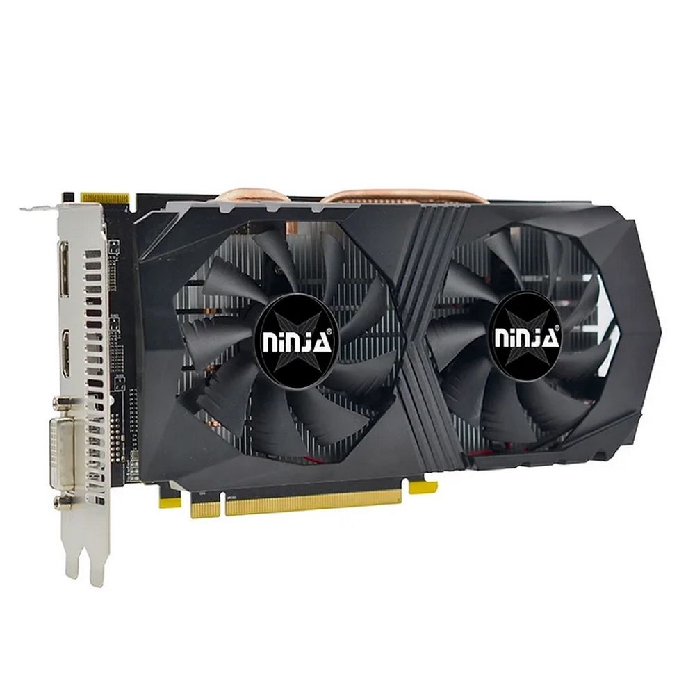 Видеокарта Ninja (Sinotex) R9 370 4GB GDDR5 256bit DP DVI HDMI 2FAN RTL — изображение 2