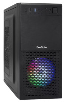 Корпус MINITOWER mATX W/PSU USB+USB3.0 черный 120mm Fan с RGB подсветкой mEVO-7807 EX292981RUS EXEGATE — изображение 2