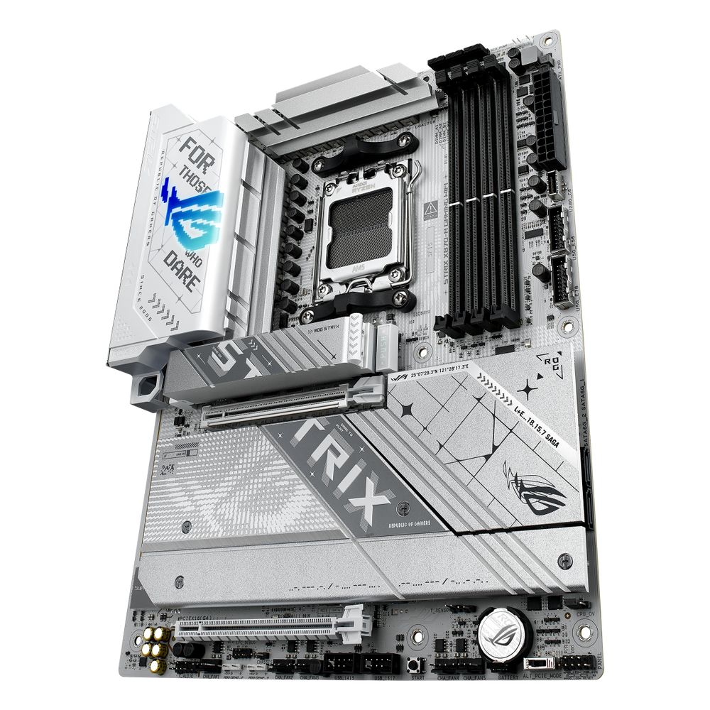 Материнская плата ASUS ROG STRIX X870-A GAMING WIFI AM5 ATX 4xDDR5 2xPCIEx16 4xM.2 3хUSB-C DP HDMI 2.5GLAN Wi-Fi 7 — изображение 5