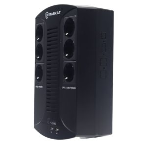 VS-650VA||bp — Источник бесперебойного питания (ИБП) Raskat VS-650VA 650VA, 390Вт, 6хCEE 7 bp Bad Pack.