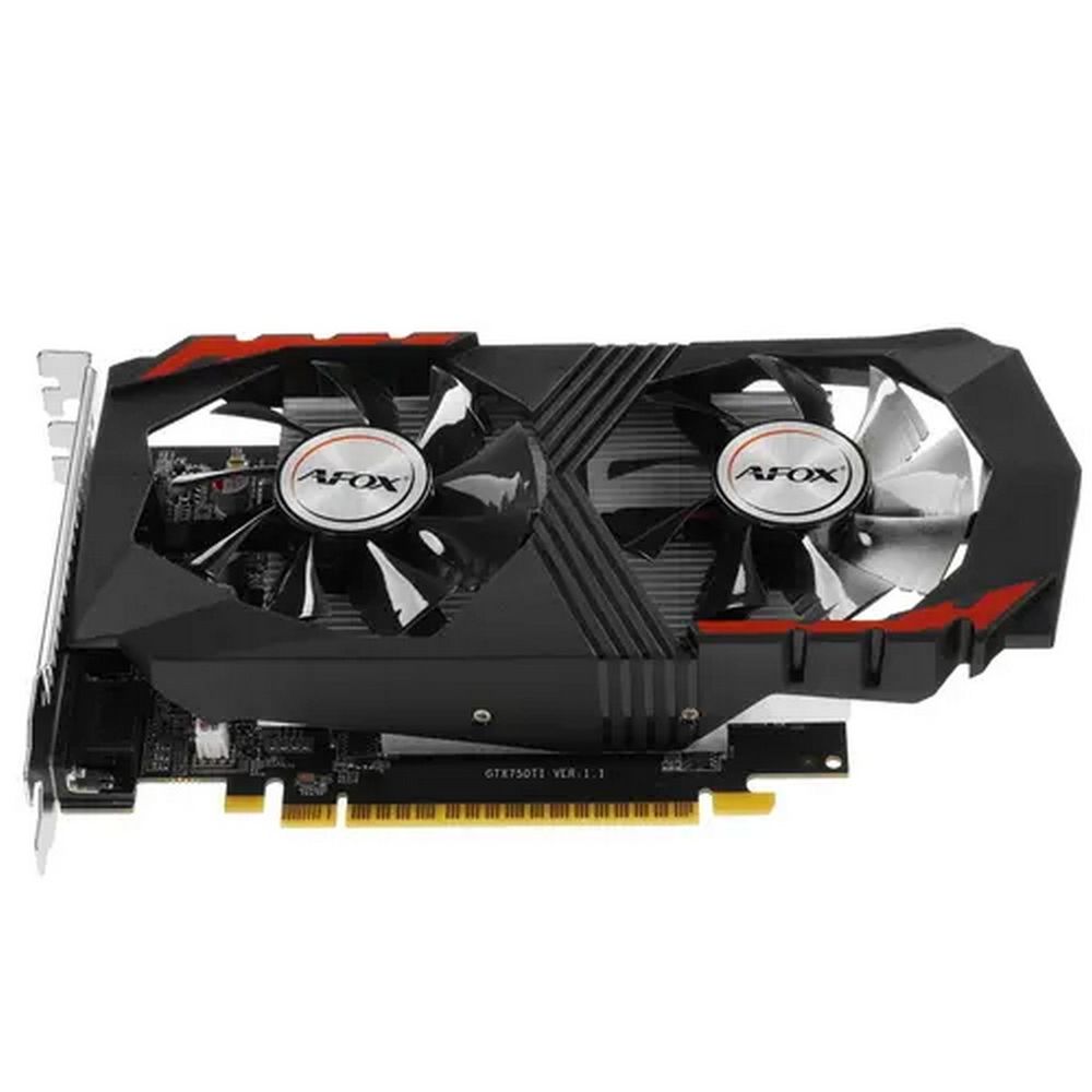 Видеокарта Afox GTX750Ti 4GB GDDR5 128bit DVI HDMI VGA DUAL FAN RTL (784795) — изображение 2