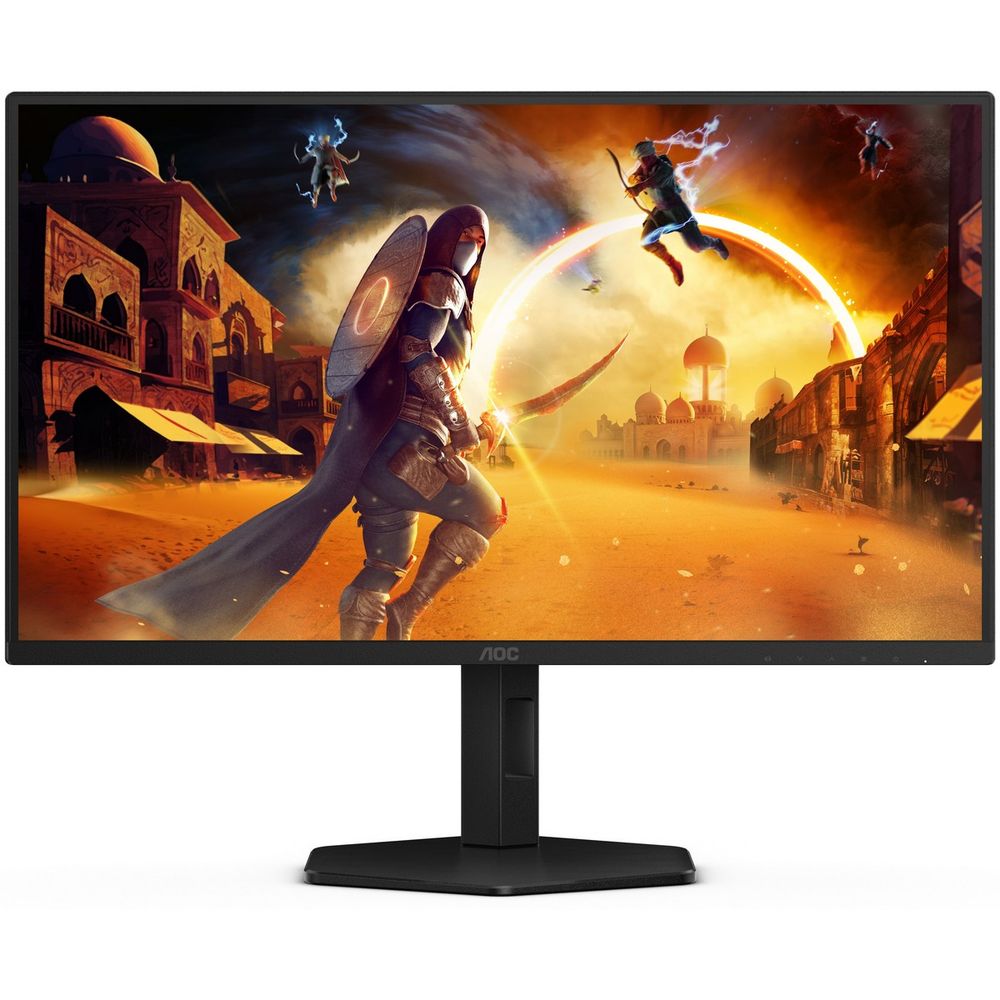 Монитор 24.5" AOC 25G4SXU IPS, 1920x1080, 310Hz, 1ms, 400сd/m, 1000:1, HDR10 | 2xHDMI(2.0), 2xDP(1.4), 4xUSB 3.2 | HAS, Swivel, InPSU, Vesa 100, Black/Grey — изображение 2