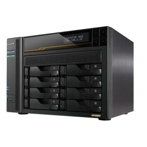 Платформа СХД ASUSTOR AS6808T 8 Bay (Max.20) 4xM.2 2x5GLAN 2x10GLAN 16GB (Max.64GB) DDR5 2xUSB-C 3xUSB