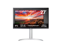 Монитор LG 27" 27UP850K-W, 16:9, IPS, UHD, 5ms, 400cd, 60Hz, HDMI, DP, USB, USB-C, SPK, HAS