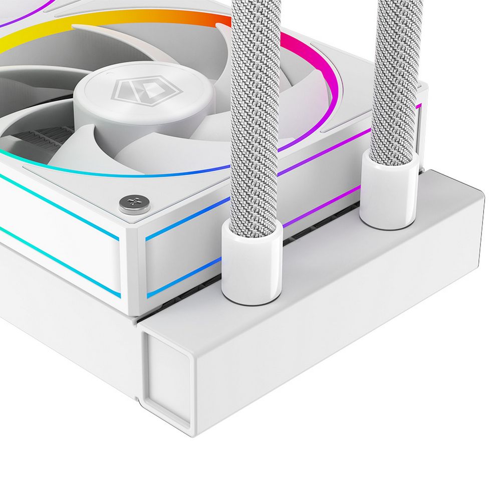 Вентилятор ID-Cooling SL240 WHITE /LCD SCREEN /300W /all Intel /all AMD — изображение 4