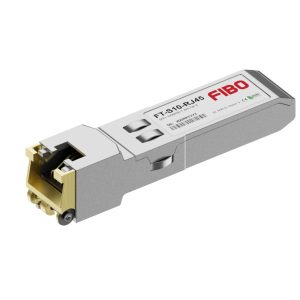 Трансивер FIBO FT-S10-RJ45M(30m) SFP+ модуль RJ45, 10G, 30м, Cat 6a/7 (чип Marvell)  (T10R)
