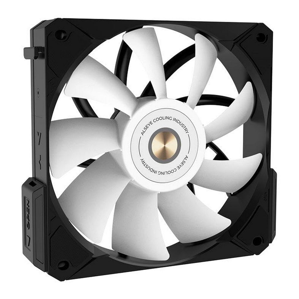 Вентилятор в корпус ALSEYE COOLING FAN i12B black Dimensions: 120 x 120 x 25mmVoltage: DC 12VCurrent: 0.25A±10%Fan Speed : 800-1800±10%Max. Air Flow: 31.18-73.92CFMMax. Air Pressure: 0.56-2.1mmH20Max. Noise: 20-33.2dBABearing Type : FDB BearingLife Expectancy : 70,000 hours — изображение 4