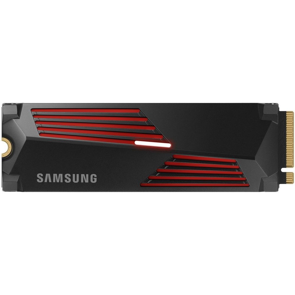Твердотельный накопитель SSD M.2 2280 4TB Samsung 990 PRO with Heatsink MZ-V9P4T0GW PCIe Gen4x4 with NVMe, 7450/6900, IOPS 1600/1550K, MTBF 1.5M, Samsung V-NAND TLC, 4GB LPDDR4MB, 2400TBW, RTL — изображение 3