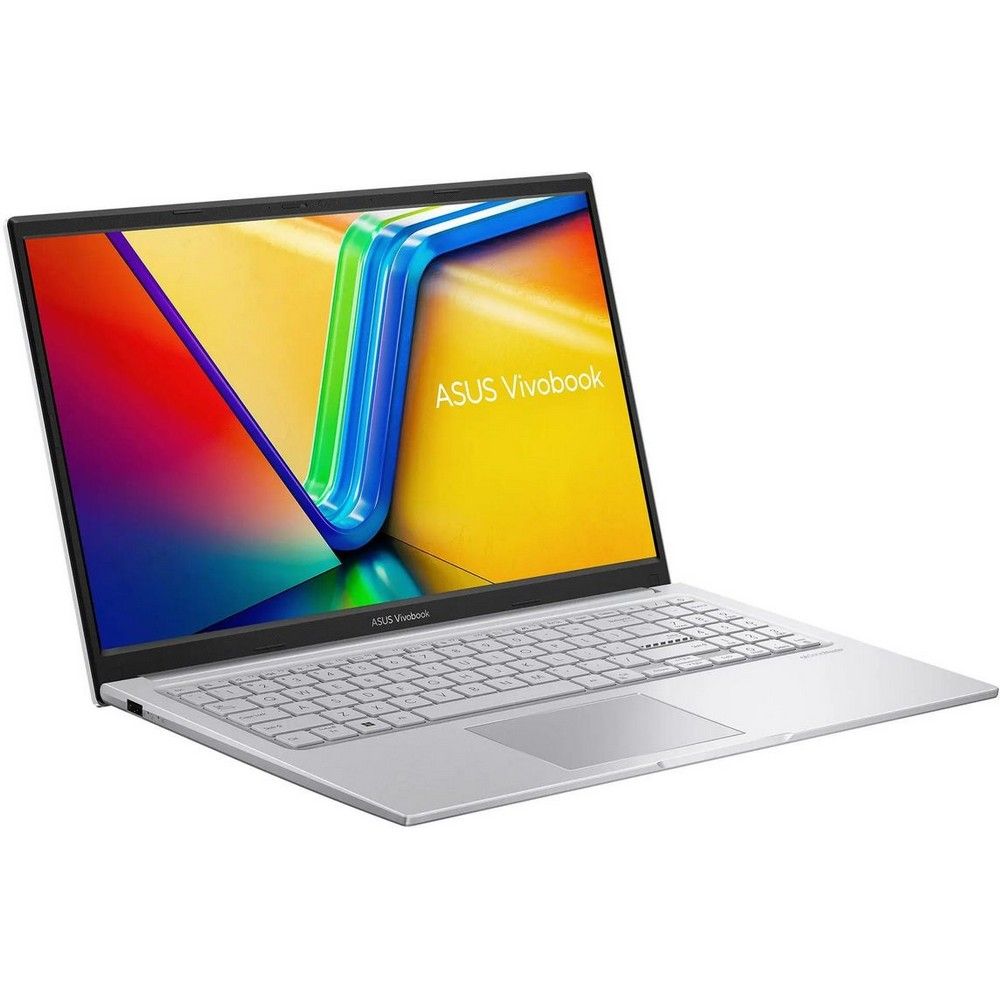 Ноутбук ASUS Vivobook 15 F1504VA-BQ336 Intel Core 5 120U/16Gb (D5)/SSD512Gb/UMA/15.6"/IPS/FHD/1920x1080/60Hz/NoOS/Silver/1.7kg — изображение 2