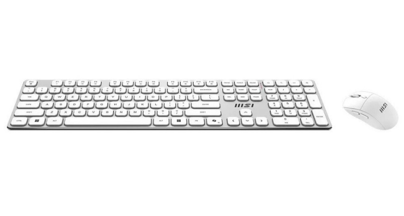 Клавиатура + мышка FORGE K210 W COMBO WHITE MSI — изображение 2