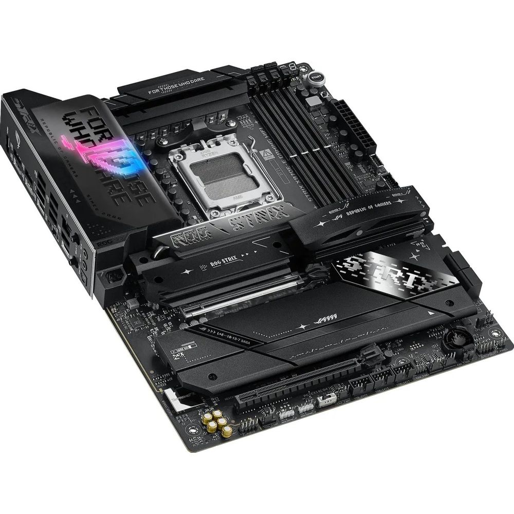 Материнская плата ASUS ROG STRIX X870E-E GAMING WIFI AM5 ATX 4xDDR5 2xPCIEx16 5xM.2 2xUSB-C HDMI 5GLAN Wi-Fi 7 — изображение 5