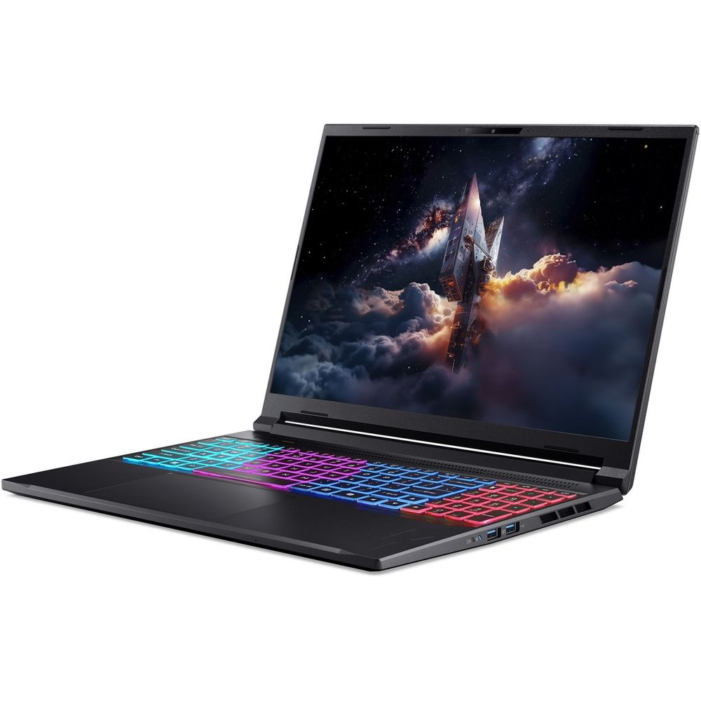 Ноутбук Acer Nitro V 16S ANV16S-71-57UH Intel Core 5 210H/16Gb (1*16 D5)/SSD1Tb/RTX5060 8Gb (85W)/16"/IPS/WQXGA/2560x1600/180Hz/NoOS/RJ-45/Black/2.1kg — изображение 7