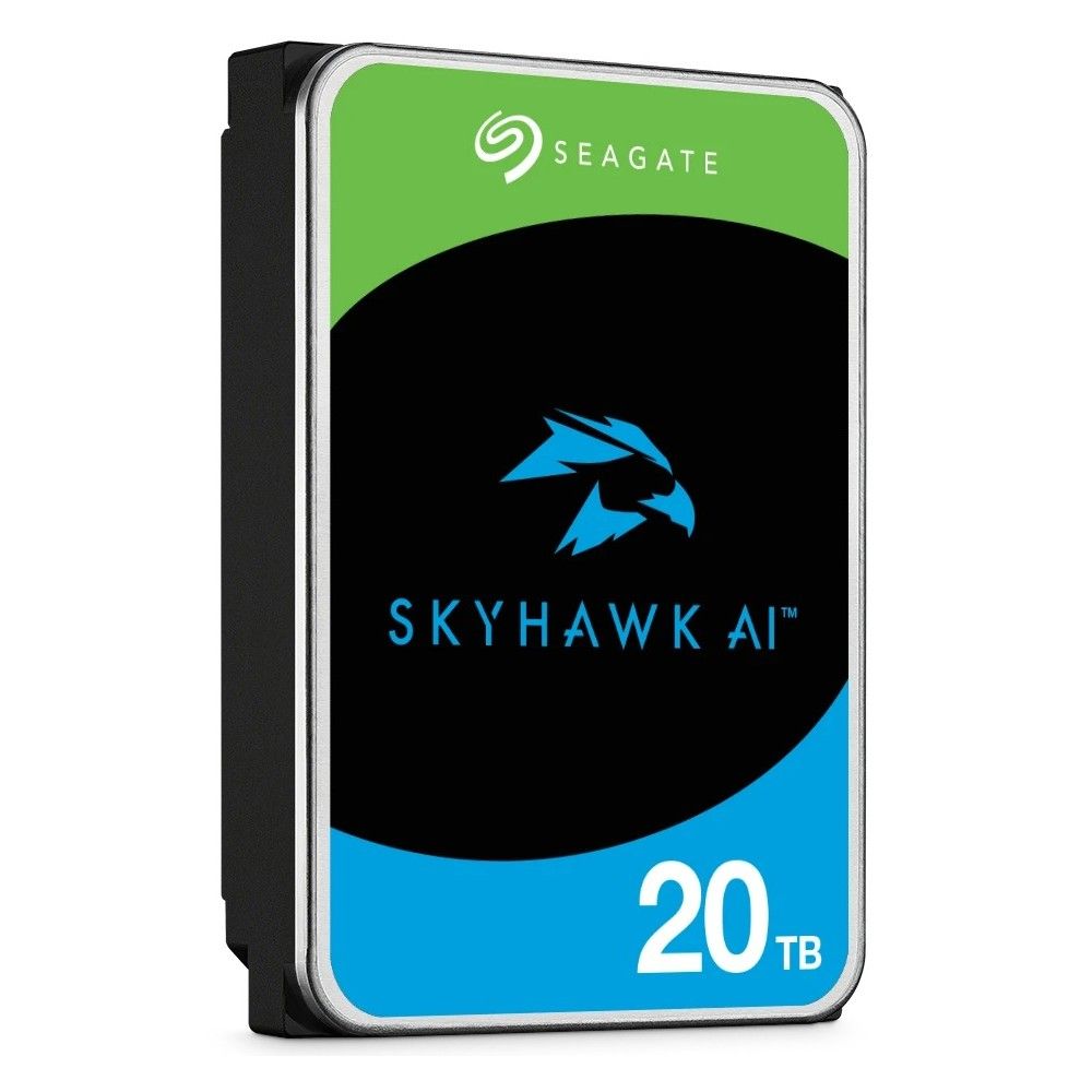 Жесткий диск Seagate 3.5" 20TB SkyHawk AI Surveillance ST20000VE003 SATA 6Gb/s, 7200rpm, 512MB, MTBF 2.5M — изображение 3