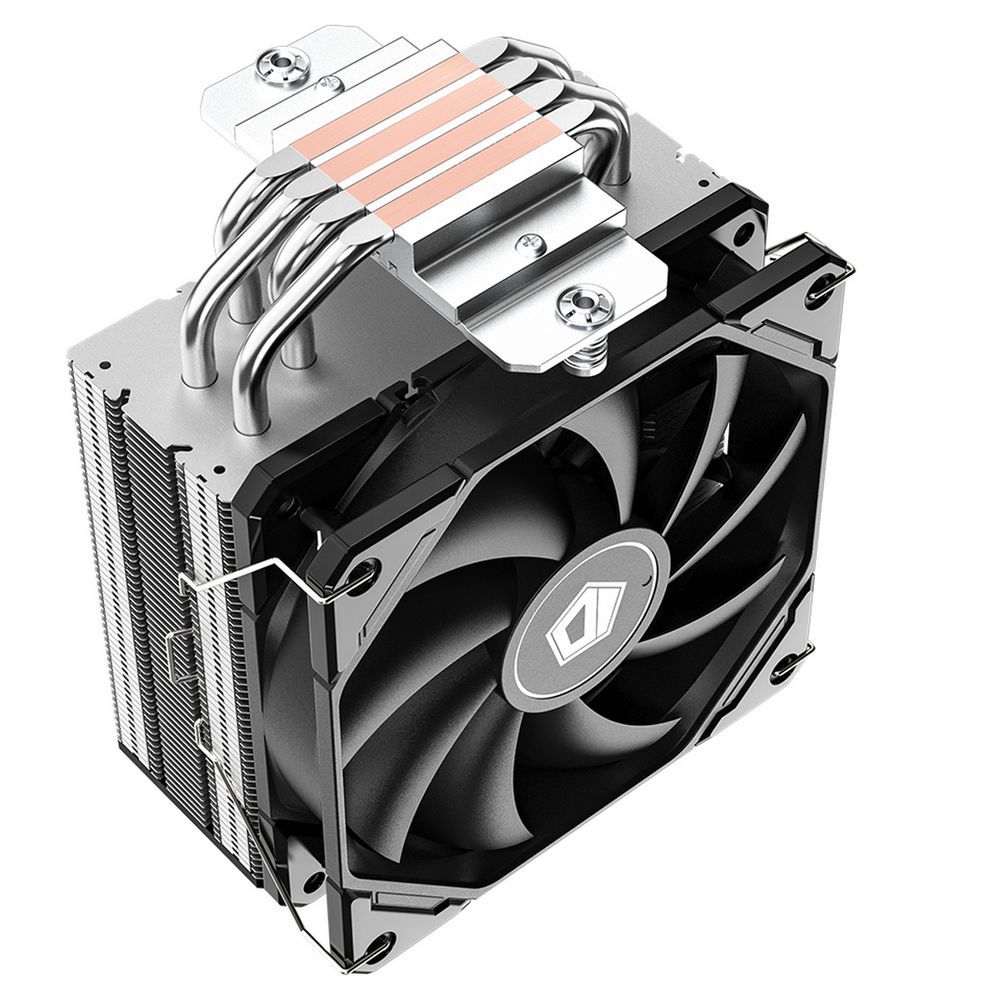 Кулер ID-COOLING SE-224-XTS LGA1700/1200/115X/AM5/AM4 (10шт/кор, TDP 220W, PWM, 4 тепл.трубки прямого контакта, FAN 120mm) RET — изображение 7