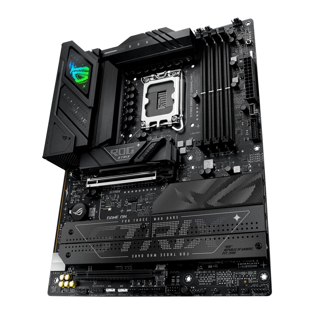 Материнская плата ASUS ROG STRIX B860-F GAMING WIFI LGA1851 ATX 4xDDR5 2xPCIEx16 4xM.2 Thunderbolt USB-C DP HDMI 2.5GLAN Wi-Fi 7 — изображение 3