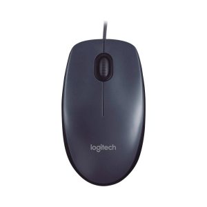 Мышь проводная Logitech M90 Dark Grey[910-001795]