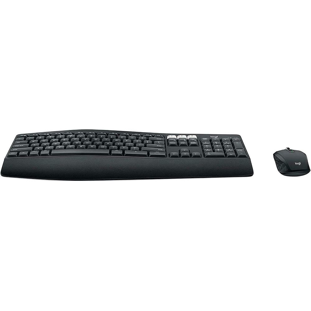 Комплект клавиатура и мышь Logitech MK850 Performance |920-008232| клавиатура черная, мультимедийная, |920-008232| 107 клавиш, мышь черная, оптическая, 8 кнопок, 2.4GHz, USB-ресивер (066939) — изображение 2