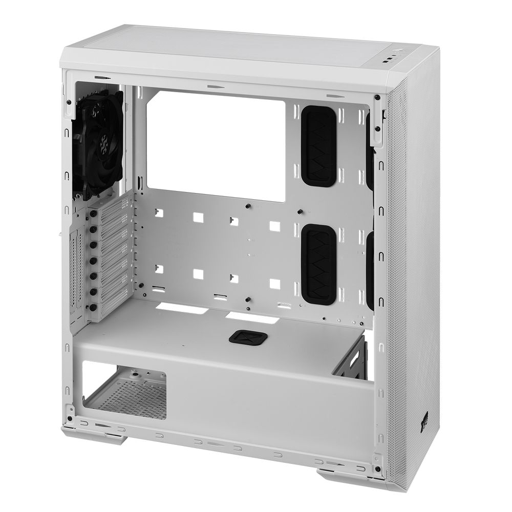 Корпус для ПК XPG Bad Pack DEFENDER WHITE (DEFENDER-WHCWW) (Midi-Tower, белый, TG, 120mm fan*3) bp — изображение 10