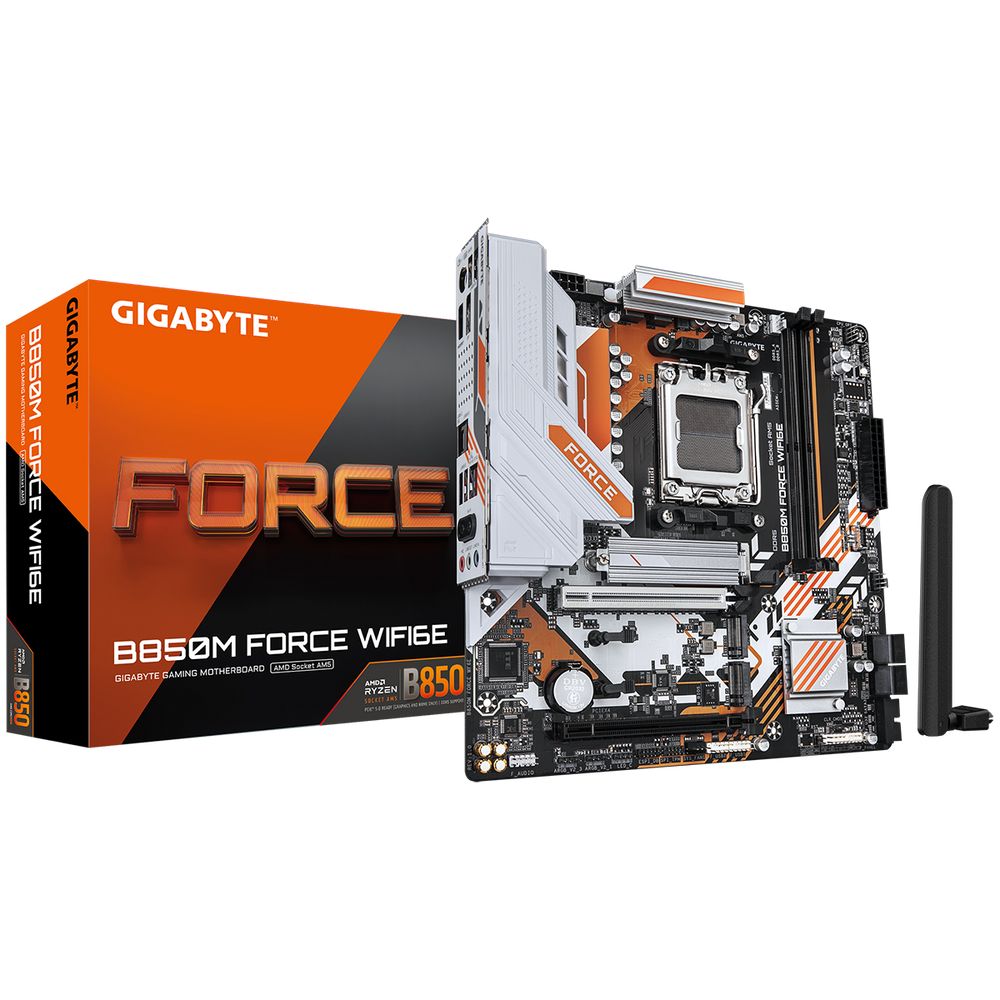 Материнская плата Gigabyte B850M FORCE WIFI6E, RTL