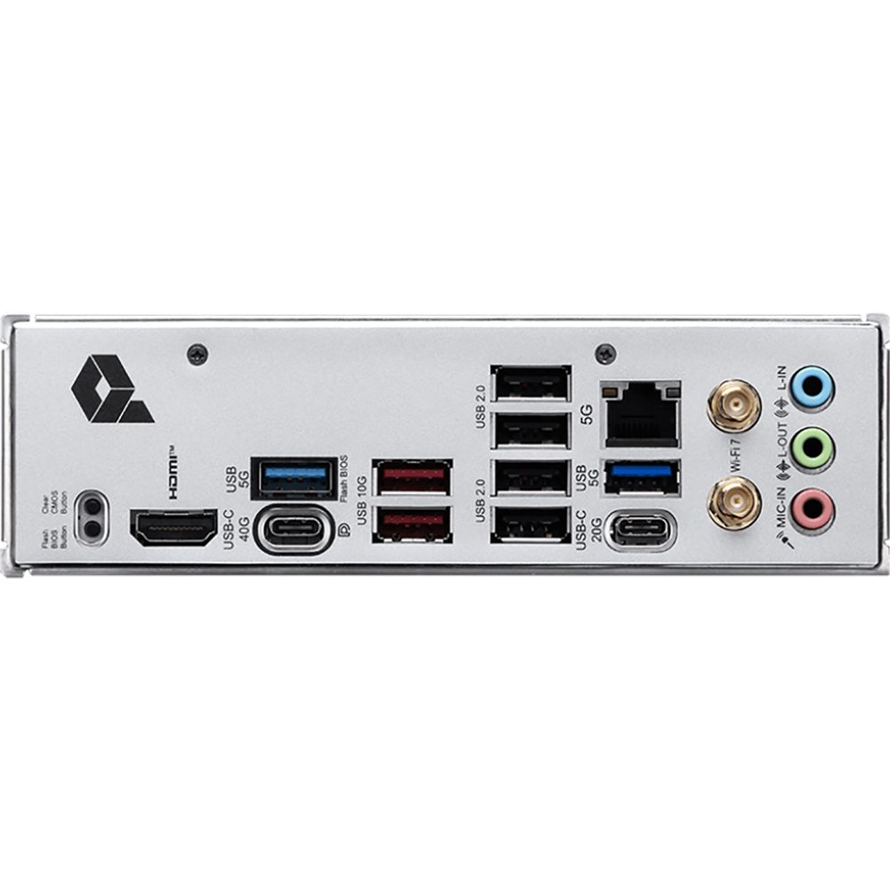 Материнская плата MSI PRO X870E-P WIFI X870E, AM5, 4*DDR5, 3*PCIEx16, 1*PCIEx1, 3*M.2, 2*TypeC, 2*USB3.2Gen2, 6*USB3.2Gen1, 10*USB2.0, 4*SATA3.0, 5G, Type-C(DP), HDMI, ATX, RTL — изображение 6