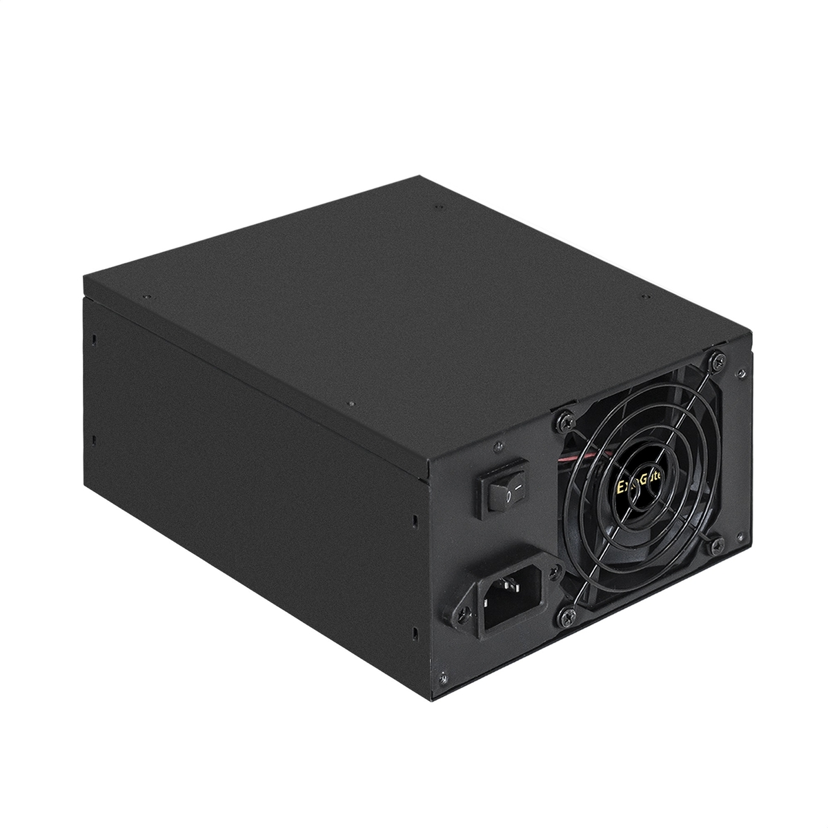 Блок питания для сервера 500W ServerPRO-500ADS ATX 2V Ver2.3 80+ APFC2x8cm Fans 24pin 1x(4+4)pin 1x(6+2)pin PCI-E 6xSATA 3xMolex черный EX235029RUS EXEGATE — изображение 4