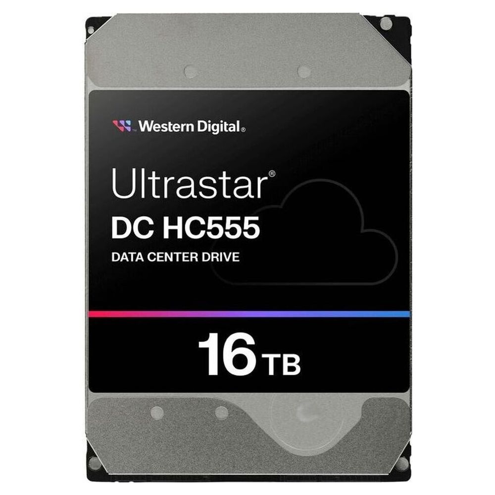 Жесткий диск серверный Western Digital 3.5" 16TB WD Ultrastar DC HC555 WUH722016CLE6L4 SATA 6 Гбит/с (SATA III), 7200rpm, 512MB, 512e, 0B48722 — изображение 2