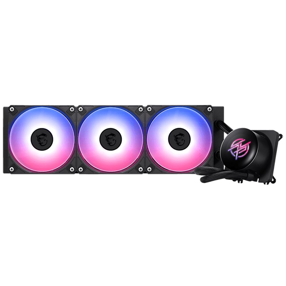 Жидкостная система охлаждения MSI MPG CORELIQUID P13 360 , 3X120MM FAN, IPS LCD, LGA1700/1851, AM5 — изображение 3