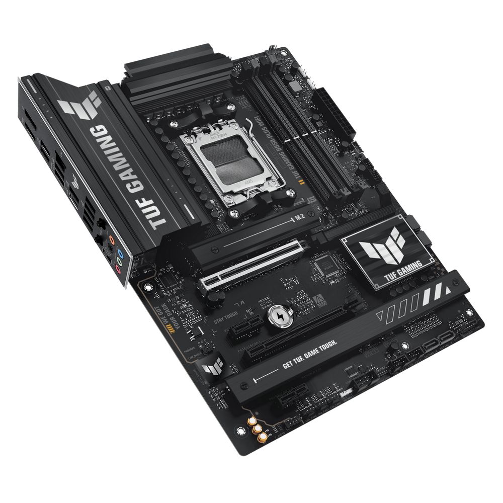 Материнская плата ASUS TUF GAMING B850-PLUS WIFI AM5 ATX 4xDDR5 2xPCIEx16 2xPCIEx1 3xM.2 USB-C DP HDMI 2.5GLAN Wi-Fi 7 — изображение 5