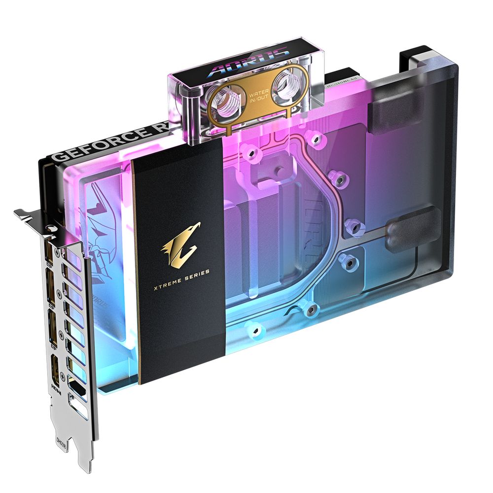 Видеокарта Gigabyte RTX5080 XTREME WATERFORCE WB 16GB GDDR7 256bit 3xDP HDMI LIQUID RTL — изображение 4