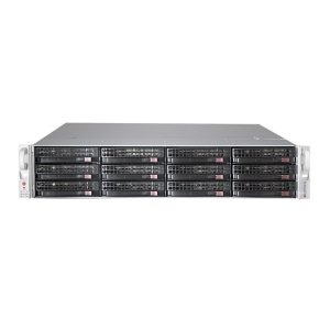 Корпус SuperMicro CSE-826BE1C4-R1K23LPB 2U, Black 8xHotSwap 3.5" SAS/SATA, 4xHotSwap 3.5" SAS/SATA/NVME ATX 1200W HS 2U RM