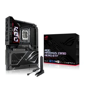 Материнская плата ASUS ROG MAXIMUS Z890 HERO BTF LGA1851 ATX 4хDDR5 PCIEx16 PCIEx4 PCIEx1 6xM.2 2xThunderbolt USB-C HDMI 2.5GLAN 5GLAN Wi-Fi 7