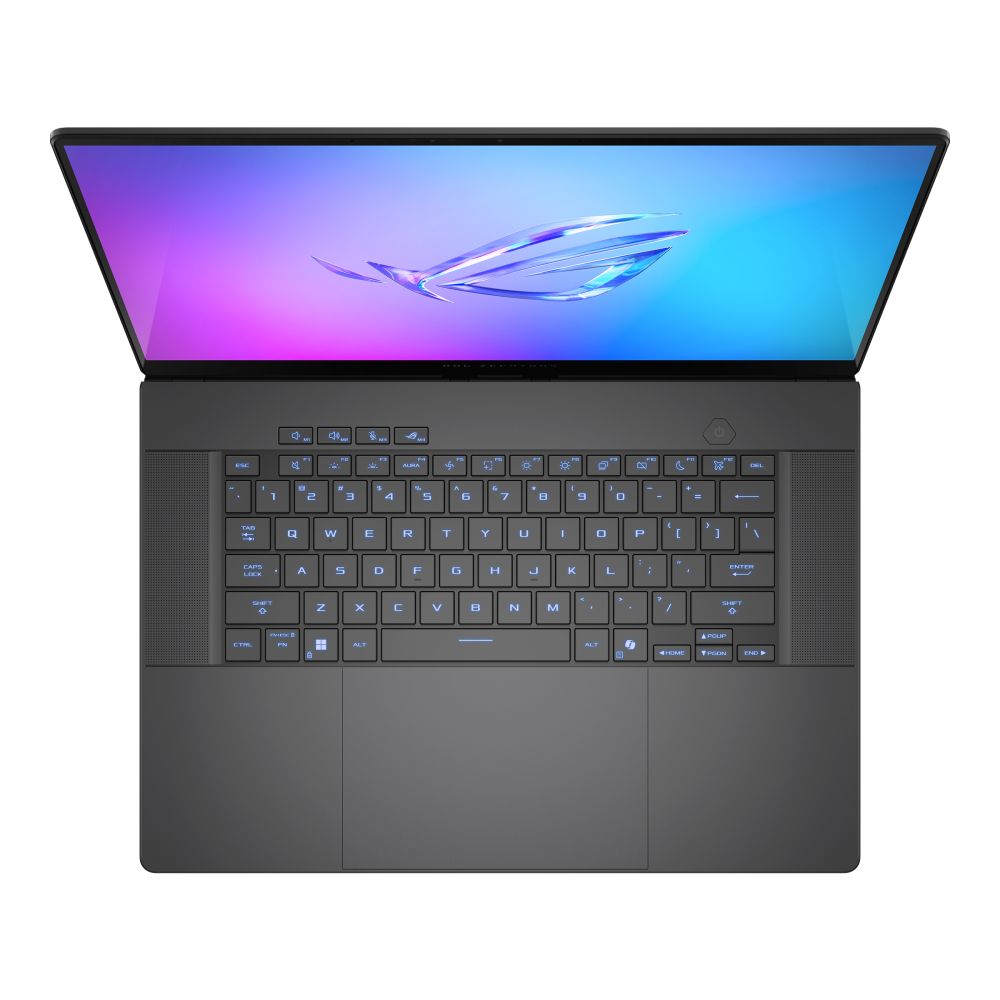 Ноутбук ASUS ROG Zephyrus G16 GU605CM-QR113 Intel Core Ultra 7 255H/32Gb (soldered D5)/SSD1Tb/RTX5060 8Gb (115W)/16"/OLED/WQXGA/2560x1600/240Hz/NoOS/Eclipse Gray/1.85kg — изображение 4