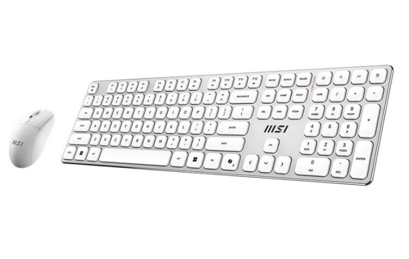 Клавиатура + мышка FORGE K210 W COMBO WHITE MSI — изображение 5