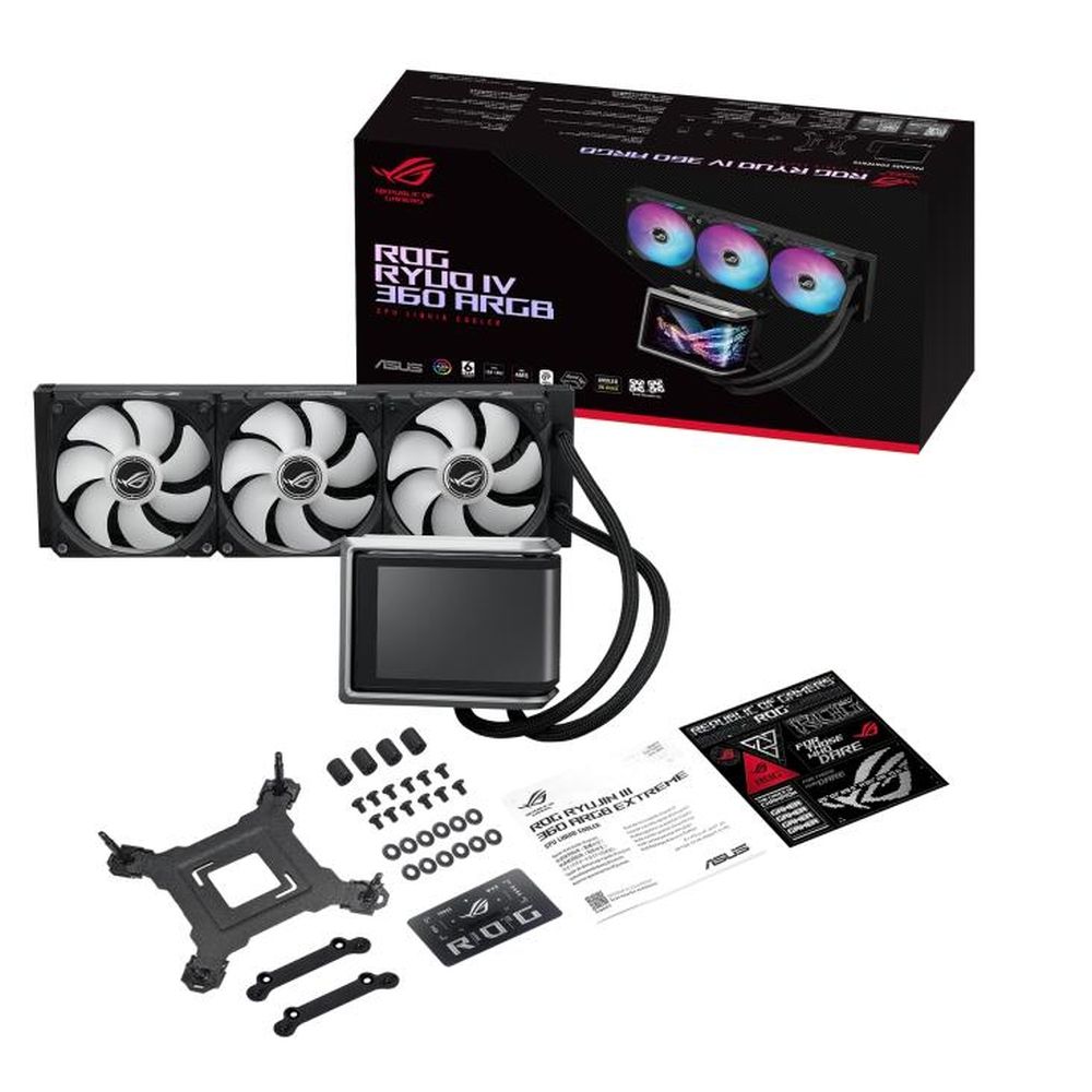 Жидкостная система охлаждения ASUS ROG RYUO IV 360 ARGB — изображение 10