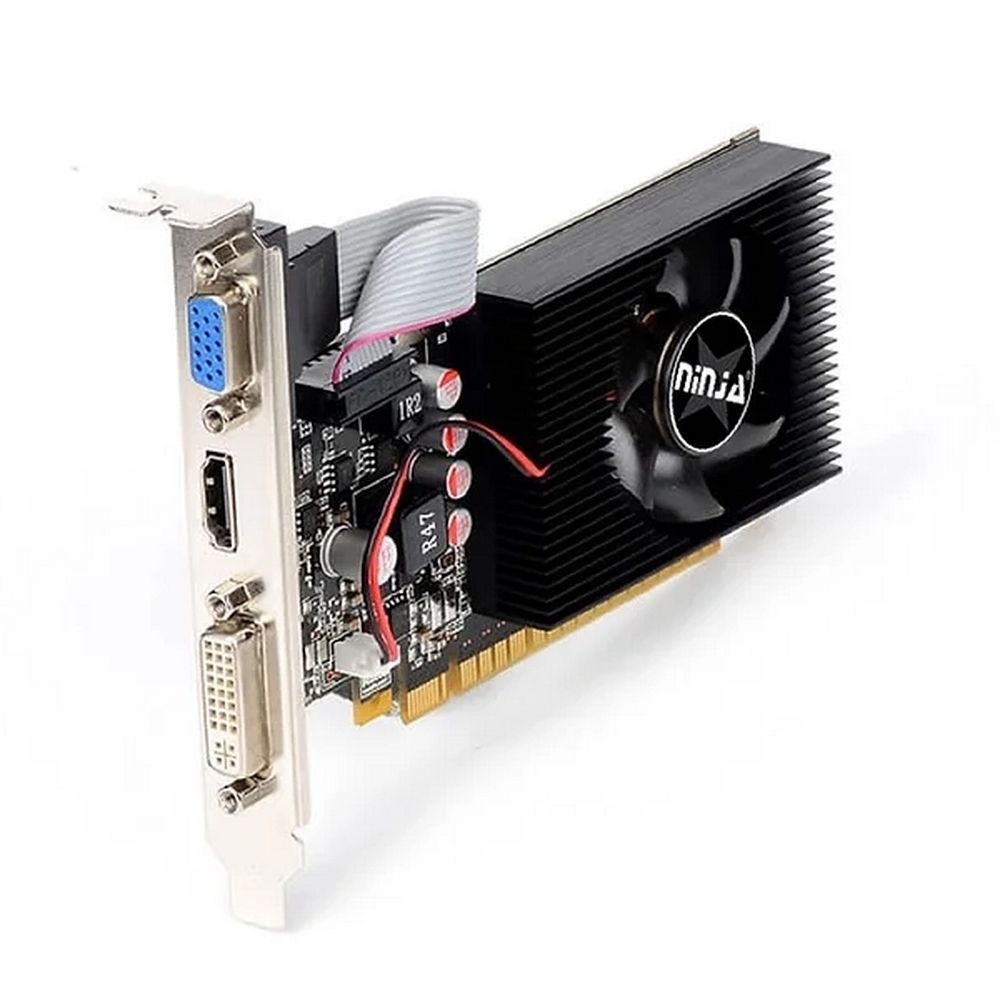 Видеокарта Ninja (Sinotex) GT730 2GB GDDR3 128bit VGA DVI HDMI 1FAN RTL — изображение 3