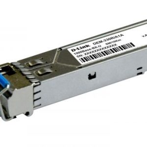 Трансивер WDM SFP-трансивер с 1 портом 1000Base-BX-U (Tx:1310 нм, Rx:1550 нм) для одномодового оптического кабеля (до 10 км)