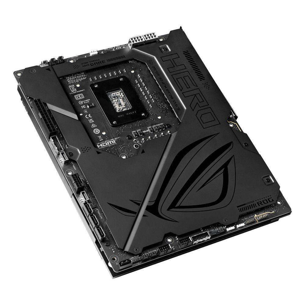 Материнская плата ASUS ROG MAXIMUS Z890 HERO BTF LGA1851 ATX 4хDDR5 PCIEx16 PCIEx4 PCIEx1 6xM.2 2xThunderbolt USB-C HDMI 2.5GLAN 5GLAN Wi-Fi 7 — изображение 12