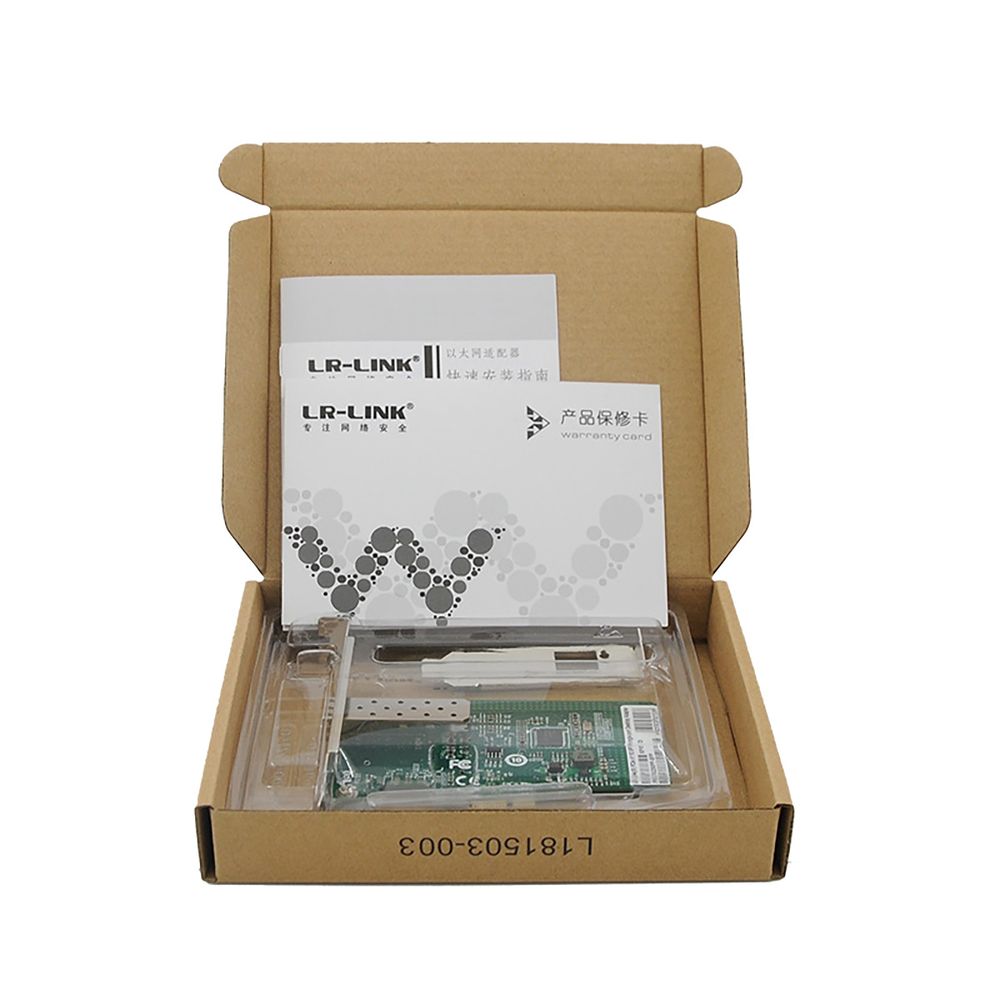 LREC6230PF-SFP PCIe x1 1G SFP Fiber NIC Intel Chip — изображение 5