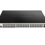 Коммутатор 24 10/100/1000Base-T PoE, 24 10/100/1000Base-T и 4 1000Base-X SFP портами