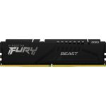 Модуль памяти Kingston 32GB DDR5 5600 DIMM FURY Beast Black Gaming Memory KF556C36BBE2-32 Non-ECC,  CL36
