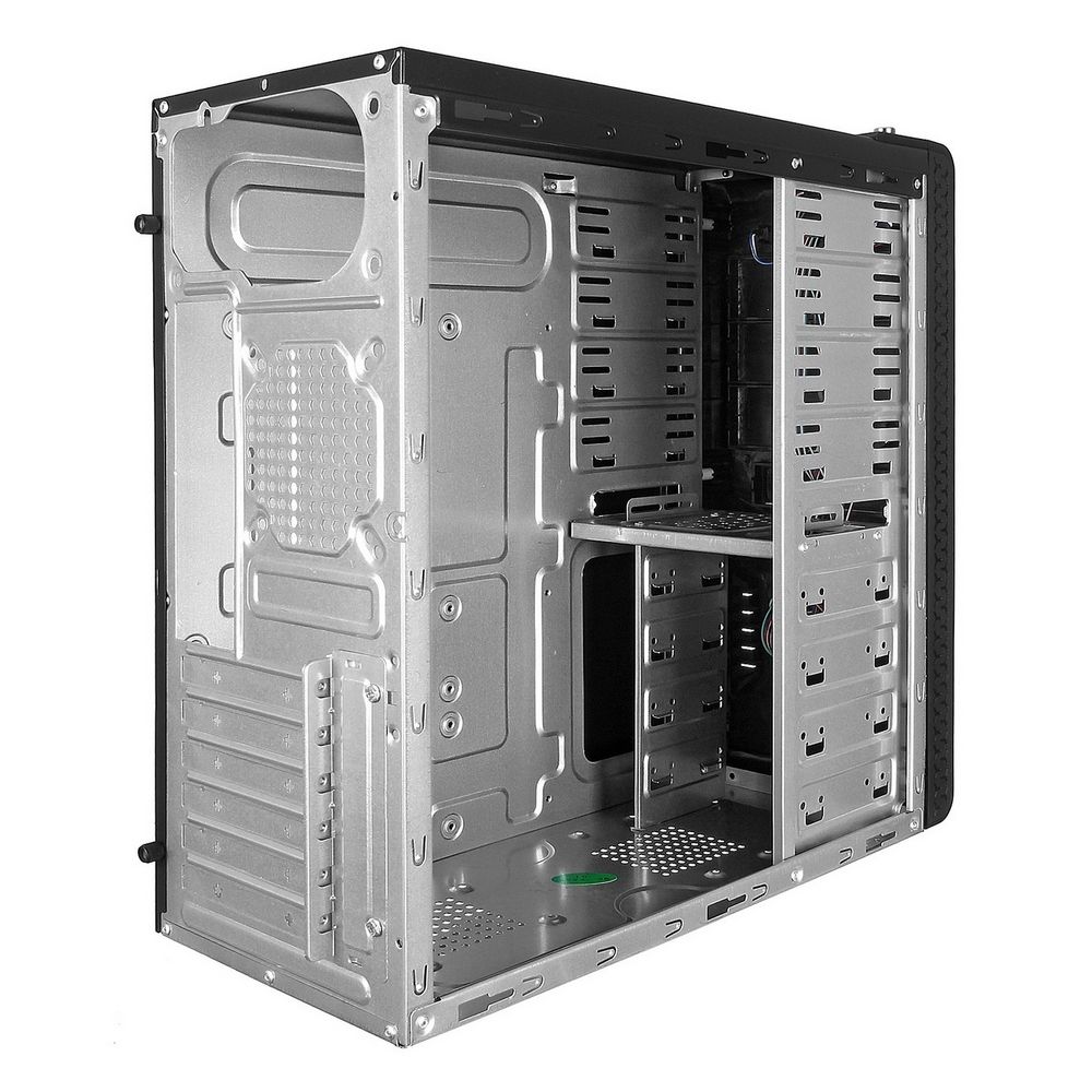 Корпус Exegate Корпус Miditower ExeGate UN-603-UN350 (ATX, БП UN350 с вент. 12см, 2*USB, аудио, черный) — изображение 4