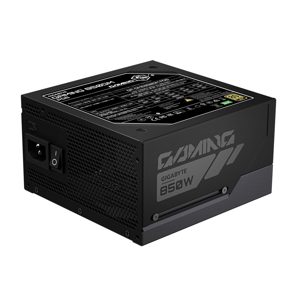 Блок питания ПК Gigabyte GME850GM PG5 850W, 80Plus, Platinum, Полностью модульный, PCIe Gen 5.1, ATX 3.1 compatible. — изображение 2