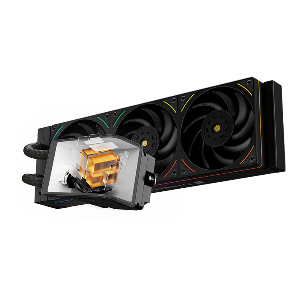 Жидкостная система охлаждения Thermalright Hyper Vision 360 Argb Black/ Display/ all Intel/AMD