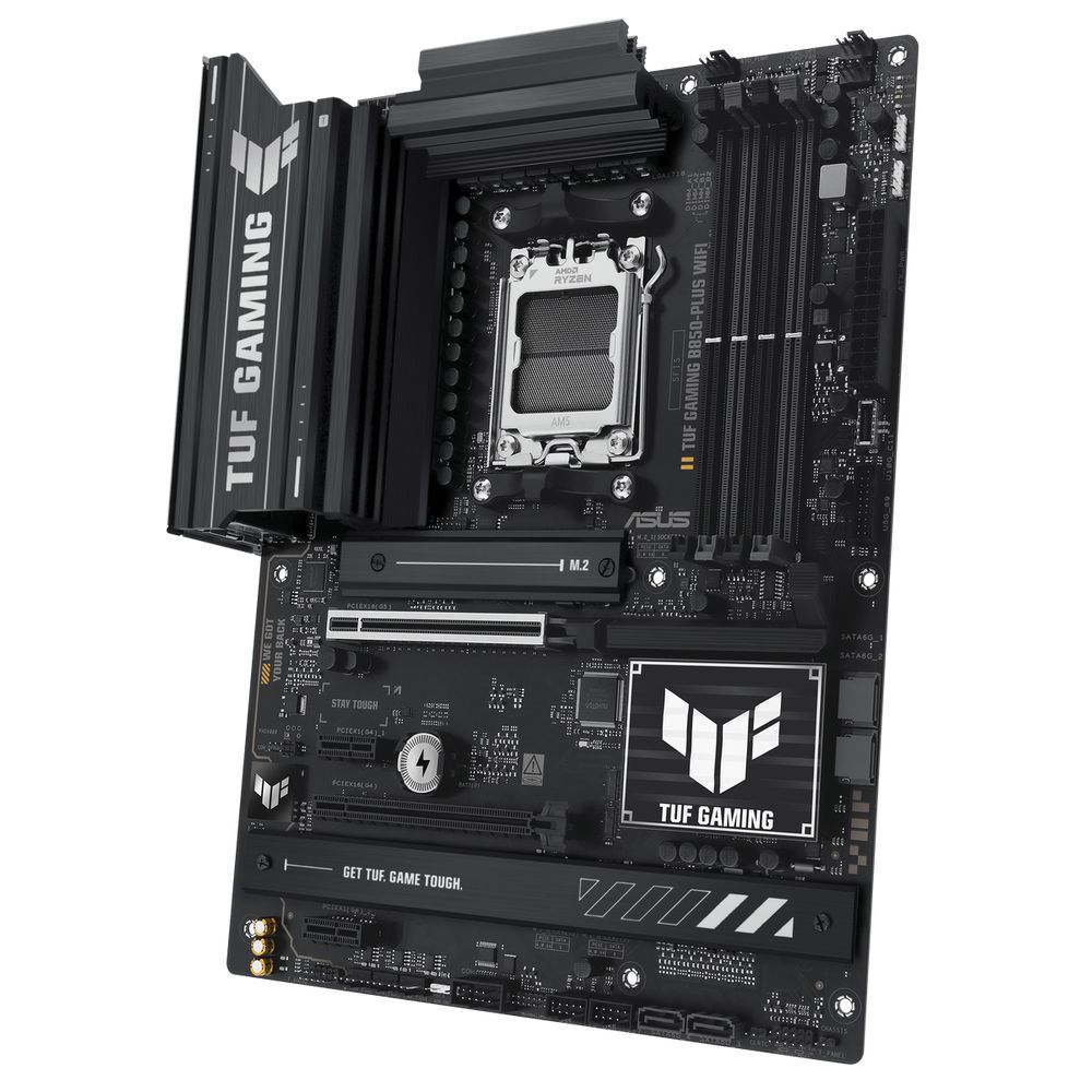 Материнская плата ASUS TUF GAMING B850-PLUS WIFI AM5 ATX 4xDDR5 2xPCIEx16 2xPCIEx1 3xM.2 USB-C DP HDMI 2.5GLAN Wi-Fi 7 — изображение 6