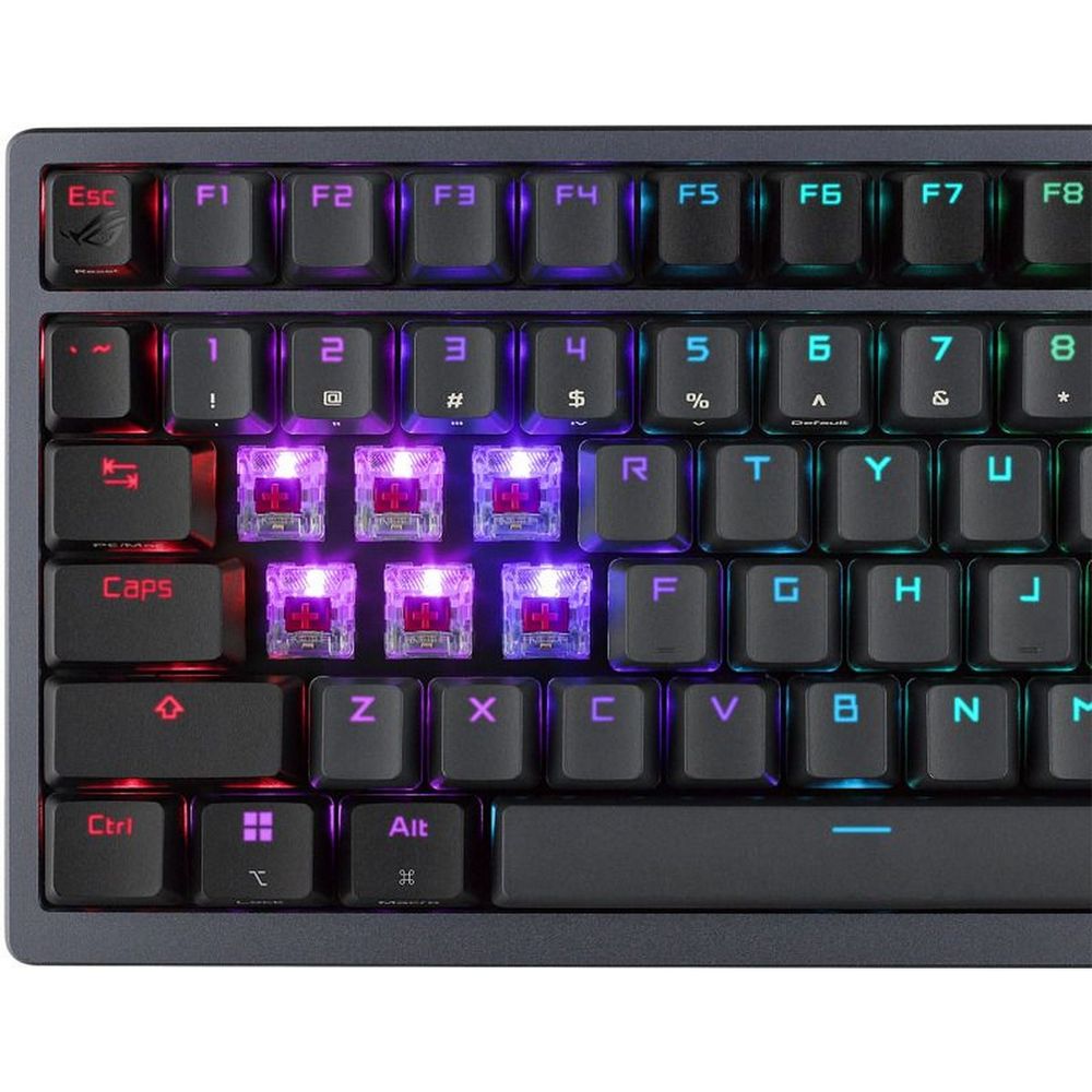 Клавиатура ASUS M701 ROG AZOTH ROG NX Snow ABS 75% USB 2.4GHz BT — изображение 8