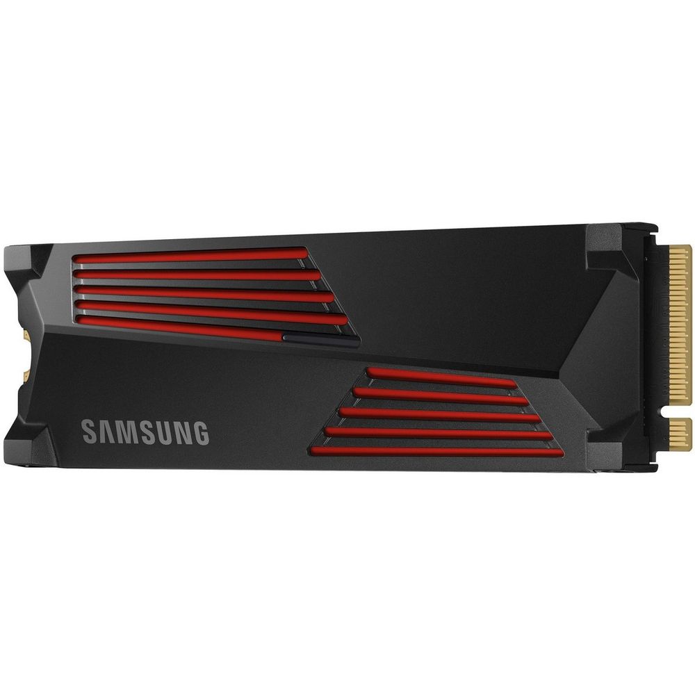 Твердотельный накопитель SSD M.2 2280 4TB Samsung 990 PRO with Heatsink MZ-V9P4T0GW PCIe Gen4x4 with NVMe, 7450/6900, IOPS 1600/1550K, MTBF 1.5M, Samsung V-NAND TLC, 4GB LPDDR4MB, 2400TBW, RTL — изображение 4