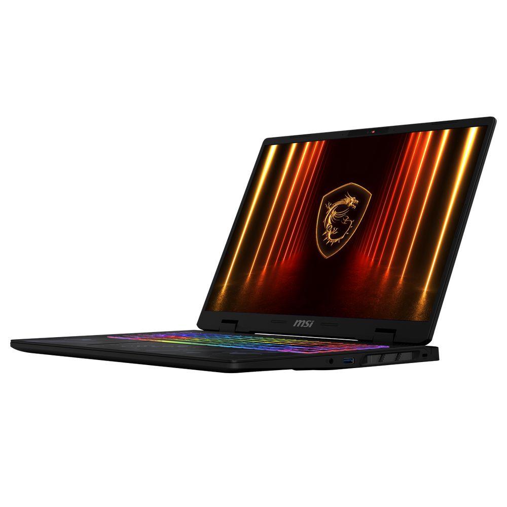 Ноутбук MSI Pulse A16 AI+ C3HWGKG-030XRU AMD Ryzen AI 7 350/32Gb (2*16 D5)/SSD1Tb/RTX5070 8Gb (115W)/16"/IPS/WQXGA/2560x1600/240Hz/NoOS/RJ-45/Black/2.5kg — изображение 8