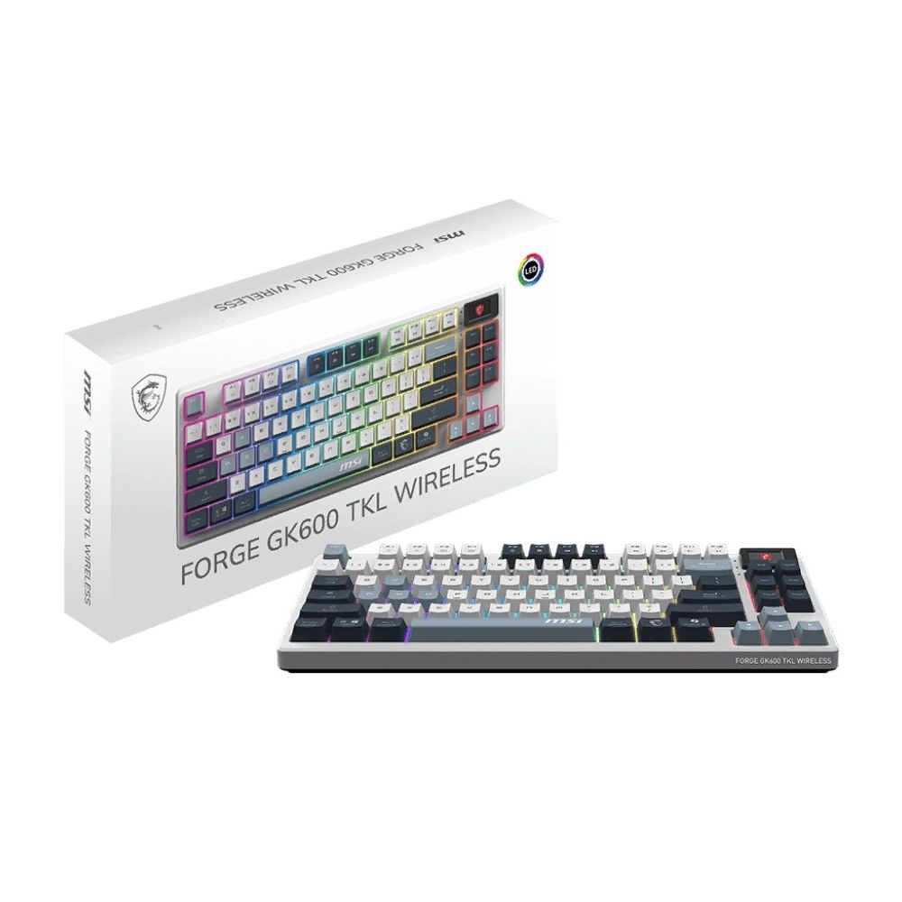 Клавиатура MSI FORGE GK600 TKL W SKY RU (S11-43RUP01-HH9) — изображение 5